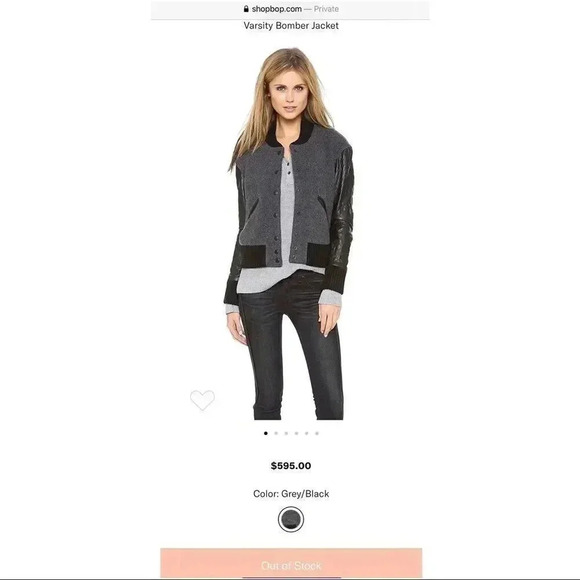 Smythe Varsity Bomber Jacket *Sold Out* - Picture 1 of 4